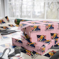 Funny George Washington 1776 Wrapping Paper Roll 4th July Suck-It England