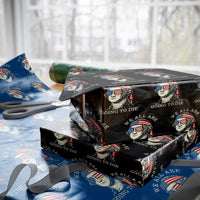 Funny George Washington Wrapping Paper Roll We All Are Going To Die Sarcasm Political American USA - Wonder Print Shop