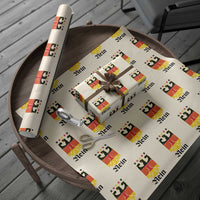 Funny German Eagle Wrapping Paper Roll Vintage Nein No Germany Souvenir Oktoberfest - Wonder Print Shop