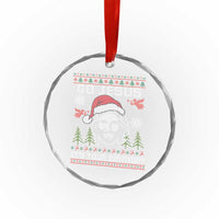 Funny Go Jesus It Is Your Birthday Crystal Glass Ornament Christian Christmas Party - Wonder Print Shop
