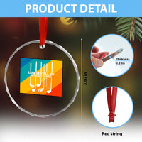 Funny Golf Clubs Crystal Glass Ornament Life Is Full Of Important Choices - Wonder Print Shop
