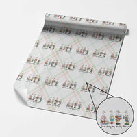 Funny Goose Just Doing My Daddy Things Wrapping Paper Roll Fathers Day Gift