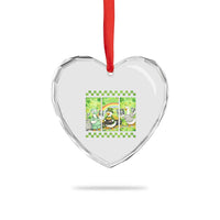 Funny Goose Radiologic Technologist Heart Crystal Glass Ornament St Patricks Day Gift