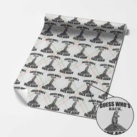 Funny Groundhog Day Wrapping Paper Roll Retro Guess Whos Back - Wonder Print Shop
