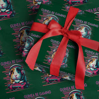 Funny Guinea Pig Video Game Player Gift Wrapping Paper Roll Guinea Be Gaming - Wonder Print Shop
