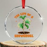 Funny Halloween Costume Showgirl Crystal Glass Ornament The Life of A Showghoul Slay Skeleton Girl TS10