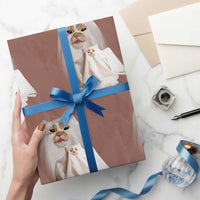 Funny Halloween Ghost Cat Meme Wrapping Paper Roll - Wonder Print Shop