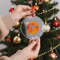 Funny Halloween Mothman Cryptid Creatures Crystal Glass Ornament TS11