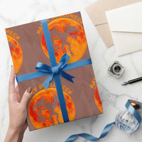 Funny Halloween Mothman Cryptid Creatures Wrapping Paper Roll - Wonder Print Shop