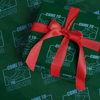 Funny Hammerhead Shark Lover Wrapping Paper Roll Come To The Shark Side