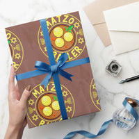 Funny Hanukkah Food Lover Gift Wrapping Paper Roll Matzo Baller - Wonder Print Shop