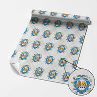 Funny Hanukkah Wrapping Paper Roll Challah And Latke Cute Food Lover Gift - Wonder Print Shop