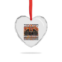 Funny Hard Skeleton Meme Bootleg Heart Crystal Glass Ornament Far Left? More Like Farting - Wonder Print Shop