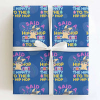 Funny Hip Hop Hippity Easter Bunny Wrapping Paper Roll