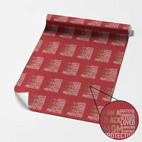 Funny I Am A Black Mom Wrapping Paper Roll Black History Month Mothers Day