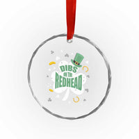 Funny Irish St Patricks Day Crystal Glass Ornament Prone To Shenanigans TS02