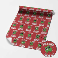 Funny Irish St Patricks Day Shamrock 67 Meme Wrapping Paper Roll Six Seven Bruh Gen Alpha Slang