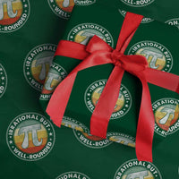 Funny Irrational But Well Rounded Pi Day Wrapping Paper Roll