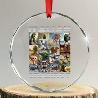 Funny Italian Brainrot Meme Art Crystal Glass Ornament Surreal Humor Pop Culture Collage TS02