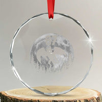 Funny Jersey Devil 67 Moon Night Stroll Crystal Glass Ornament - Wonder Print Shop