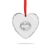 Funny Jersey Devil 67 Moon Night Stroll Heart Crystal Glass Ornament - Wonder Print Shop