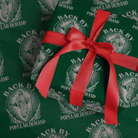 Funny Jesus Back Wrapping Paper Roll Retro Funny Sayings Easter Back By Popular Demand - Wonder Print Shop