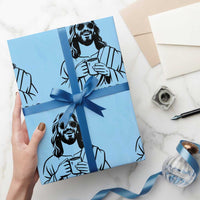 Funny Jesus Meme Wrapping Paper Roll I Am Telling Dad