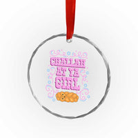 Funny Jewish Holiday Crystal Glass Ornament Challah At Ya Girl Gift TS12