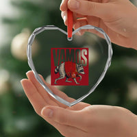 Funny Jimothy Vamos Spain Soccer Fans Parody Heart Crystal Glass Ornament Seattle Raccoon Espana Champs Victory Celebration