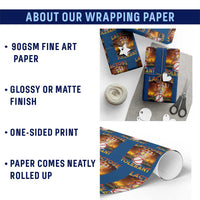 Funny Lactose Tolerant Wrapping Paper Roll Ironic Sarcastic Funny Humor Cringe Meme - Wonder Print Shop