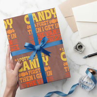 Funny Lollipop Van Gift Wrapping Paper Roll Creepy Adult I Gotta See The Candy First I'm Not Stupid - Wonder Print Shop