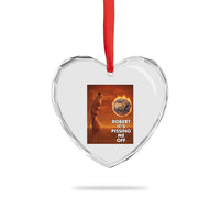 Funny Marcus Heart Crystal Glass Ornament Robert Its Pissing Me Off Worm Meme - Wonder Print Shop