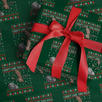 Funny Marcus The Worm Christmas Wrapping Paper Roll I Dont Like This Rock Xmas Meme - Wonder Print Shop