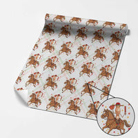 Funny Marcus The Worm Lunar New Year Wrapping Paper Roll Viral Meme - Wonder Print Shop