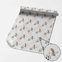 Funny Marcus The Worm Soccer Lover Wrapping Paper Roll I Do Not Like This Ball