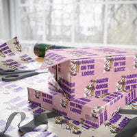 Funny Mardi Gras Wrapping Paper Roll Louisiana Carnival Silly Goose Festival