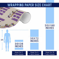 Funny Mardi Gras Wrapping Paper Roll Louisiana Carnival Silly Goose Festival