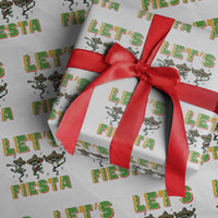 Funny Mariachi Frog Guitar Fiesta Wrapping Paper Roll Cinco De Mayo Gift