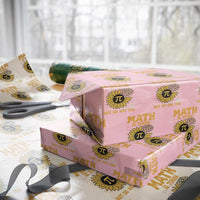 Funny Math Teacher Back To School Wrapping Paper Roll Math Is Tough But So Are You - Wonder Print Shop