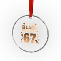Funny Melanin Six Seven Meme Crystal Glass Ornament African American Gift - Wonder Print Shop