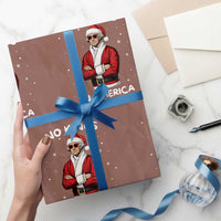 Funny Merry No Kings Since 1776 George Washington Wrapping Paper Roll Xmas Gift - Wonder Print Shop