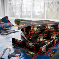 Funny Mexican Christmas 67 Wrapping Paper Roll Santa Says Seis Siete Cholo Claus - Wonder Print Shop