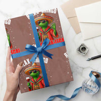 Funny Mexican Christmas Wrapping Paper Roll Relax Gringo I Am Legal - Wonder Print Shop