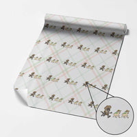 Funny Mexican Fiesta Gift Wrapping Paper Roll Chupacabra Chasing Taco Goat