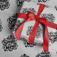 Funny Mexican Party Gift Wrapping Paper Roll Single De Mayo Squad