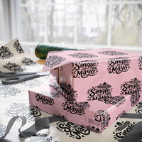 Funny Mexican Party Gift Wrapping Paper Roll Single De Mayo Squad