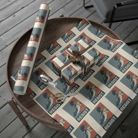 Funny Minnesota Common Loon Wrapping Paper Roll No Ice Please