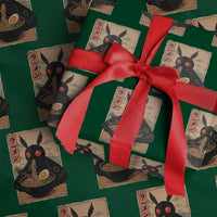 Funny Mothman Ramen Wrapping Paper Roll Japanese Kawaii Noodles Cryptid Retro Manga Anime - Wonder Print Shop