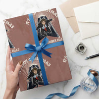 Funny Nakatomi Plaza Wrapping Paper Roll It's Not Christmas Until Hans Gruber Falls From Nakatomi Plaza - Wonder Print Shop