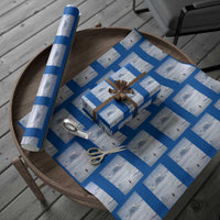 Funny Nihilist Penguin But Why Meme Wrapping Paper Roll Existential Arctic Scene Icy Wilderness Quiet Thinkers